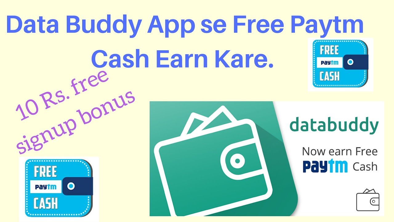 Earn Free Paytm Cash : DATA BUDDY app loot ! 100% working in hindi by Anand tech