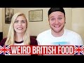 TRYING WEIRD BRITISH FOOD w/ Dave Cad