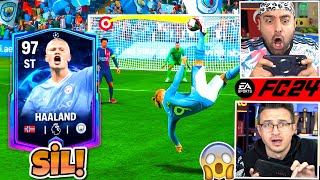 KAYBEDEN 90 HAALAND SİLER  BELLİNGHAM 20 METRE VOLE GOL ! EA FC MOBİLE 24 KAPIŞMA !