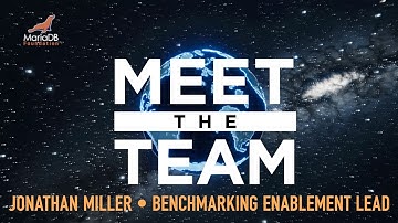 Meet the team - Jonathan Miller - Benchmarking Enablement Lead