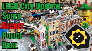 LEGO City Update - Super Secret Police Base - Modular Police Station 10278 👮‍♂️👮‍♀️🚨🏹