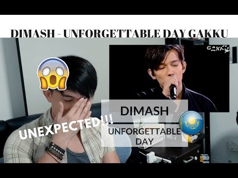 [REACTION] MY UNEXPECTED REACTION to DIMASH — Unforgettable Day GAKKU | #JANGReacts