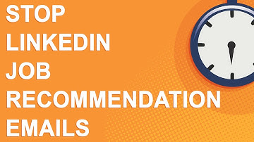 LinkedIn Tutorial: Turn off LinkedIn job recommendation emails (2021)
