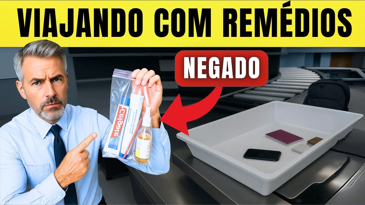 Viajando com Remédios? Esta Regra Vai te Chocar