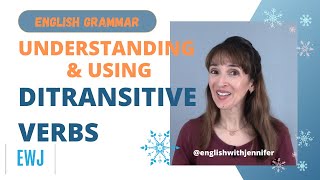 Ditransitive Verbs: Understanding Double Objects