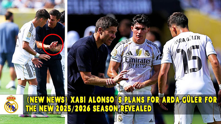 [NEW NEWS] XABI ALONSO'S PLANS FOR ARDA GÜLER FOR THE NEW 2025 /2026 SEASON REVEALED