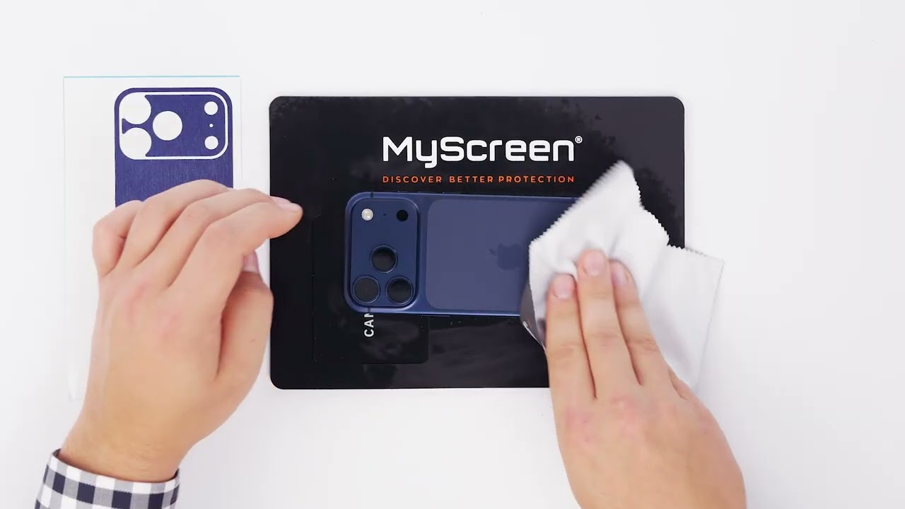 MyScreen® CUT&USE | DRY APP | SMARTPHONE BACK FASHION SKIN™