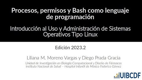 4. Procesos, permisos y Bash como lenguaje de programación (Linux 2023.2)