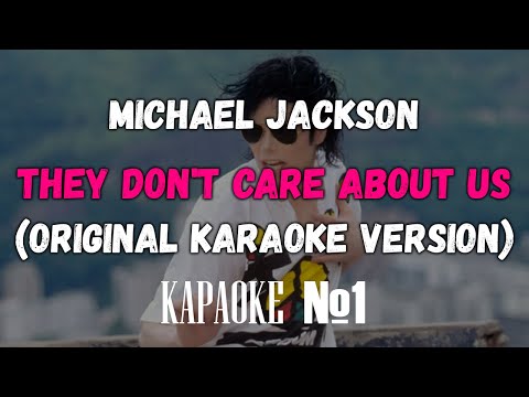 Michael Jackson They Don T Care About Us Backing Vocals Original Karaoke Version