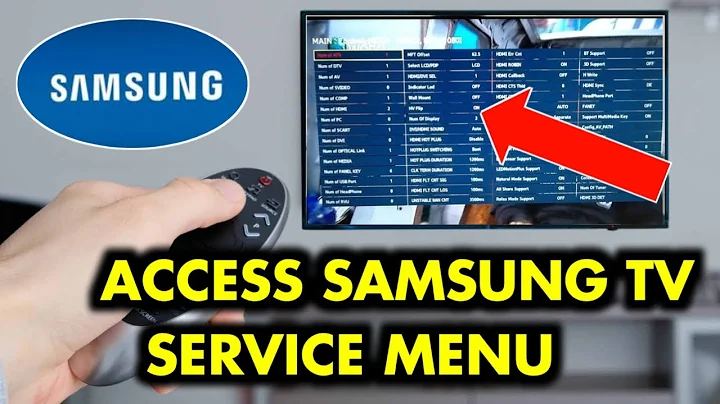 How To Access Samsung Tv Service Menu (Easily)