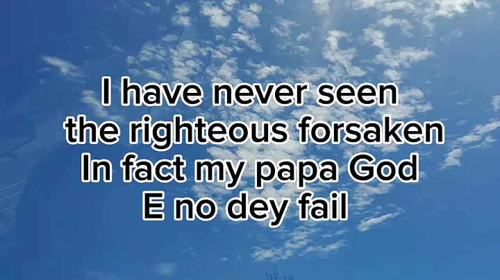 Evidence (Lyrics)- Tim Godfrey & Moses Bliss