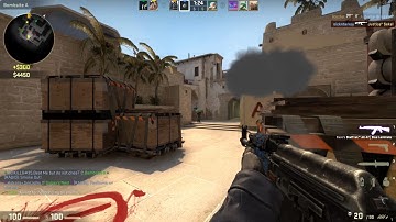 CSGO | How to defend a bombsite alone...