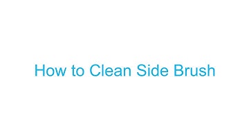 Tikom G8000/G8000 pro: How to clean side brush