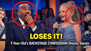 Steve Harvey LOSES IT When 7-Year-Old Contestant Explains What Her Mom Told Her Backstage