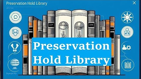Delete items from Preservation hold library in SharePoint online and then delete SharePoint site