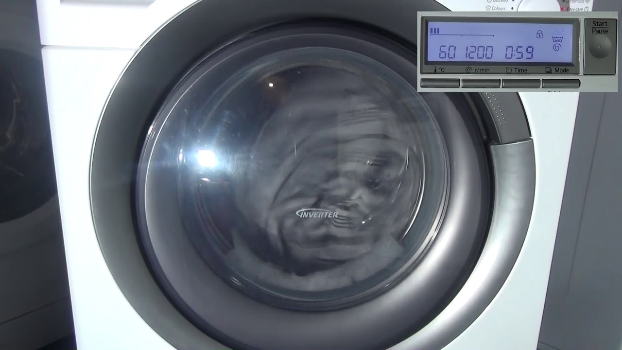 Panasonic Inverter NA16-VX1 : easy care 60'c (Part 1)