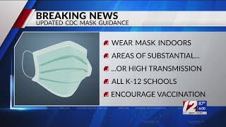 CDC reverses course on indoor masks in some parts of US