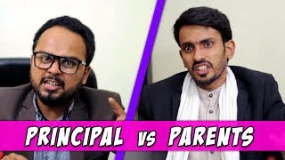 Principal Vs Parents | Funny Sketch | The Idiotz & Sajid Ali