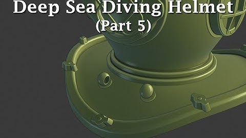 Blender 2.8: Modeling a Deep Sea Diving Helmet (Part 5)