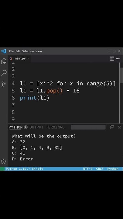 python quiz for beginners. #shorts #python #coding - YouTube