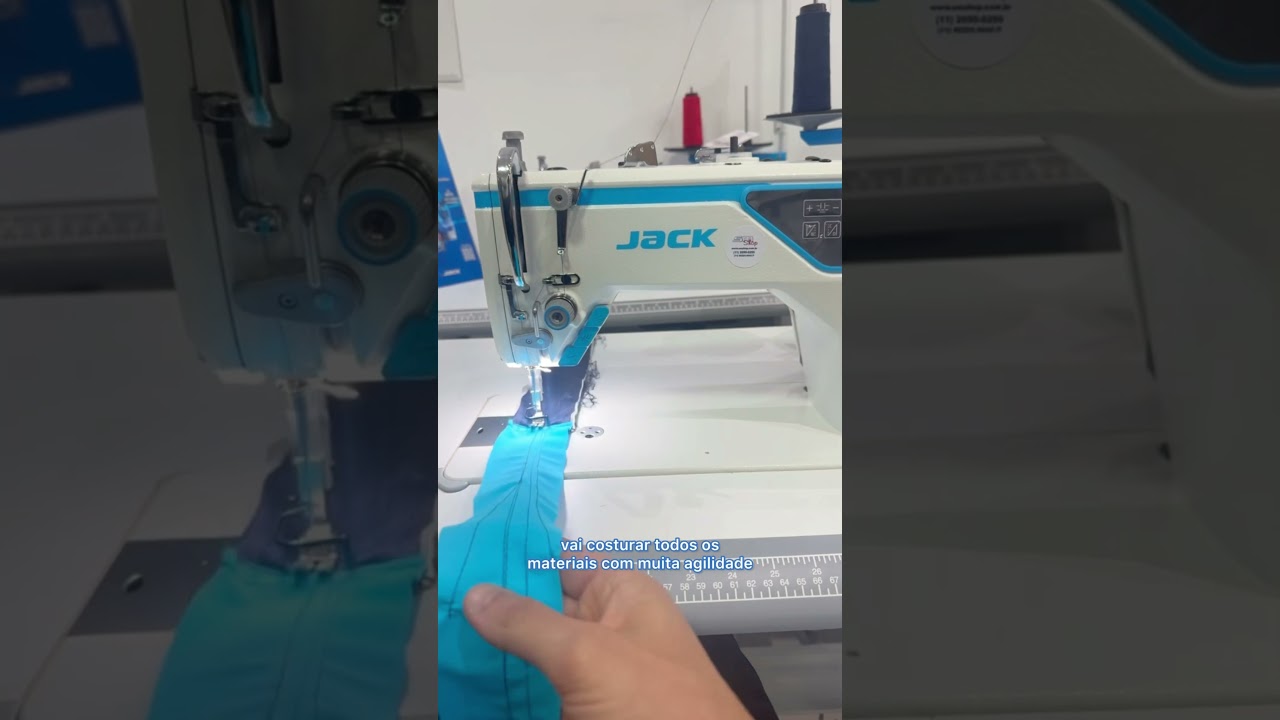 Máquina de Costura Reta Industrial Jack A4C - Máquinas de Bordar e