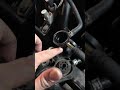 Fixing a radiator neck nipple of a 2009 Toyota Corolla