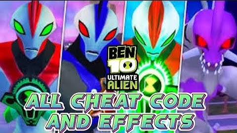 Ben ten ultimate alien cosmic destruction all cheat code and it