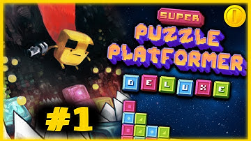 Super Puzzle Platformer Deluxe - BACK 2 THE 90s! - PART 1