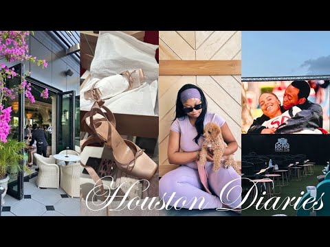 Houston Diaries: New Puppy?, Lemon Drops & Rooftops, Spring Wine Stroll & MORE | GeranikaMycia