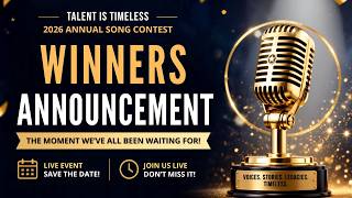 2026 Annual Song Contest Winners Announcement