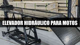 ¡Transforma tu Taller con el Elevador Hidráulico Moost para Moto! 🚀🏍️