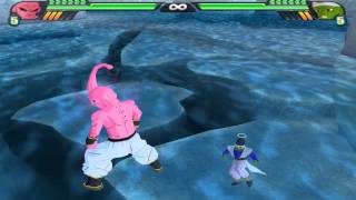 Kid Buu vs Pikkon