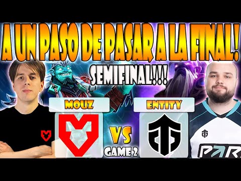 ENTITY VS MOUZ BO3[GAME 2]SEMIFINAL- WATSON, NO[O]NE VS SUPREAM - FISSURE UNIVERSE EPISODE 2 - DOTA