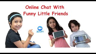 Online Chatting with Funny Little Friends | Zoom Meeting | Kids Online | Kids Fun | Video Call screenshot 3