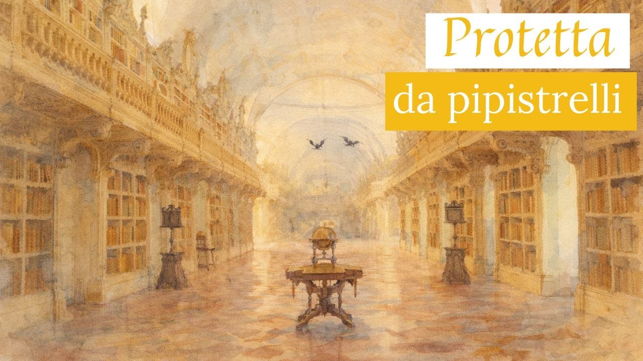 La biblioteca che si affida ai pipistrelli per salvare i suoi libri