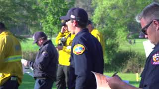 OCFA's Unified Command Provides Morning Briefing for Hundreds of Firefighters Aliso Fire
