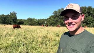 Isaac our ranch manager discusses grazing management during our extreme drought.