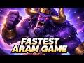 FASTEST ARAM MAYHEM GAME??? channel record: 9:46 as of now (Patch 26.10)