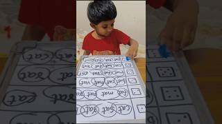Roll the Dice & find the word #cvcwords #phonics #kidslearning #homeschooling