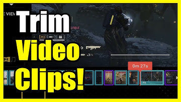 How to Trim & Shorten Videos on Sharefactory PS5 (Video Editing Tutorial)