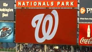 Nats Starting Lineup (Bryce Harper Nats Park Debut) 5/1/2012