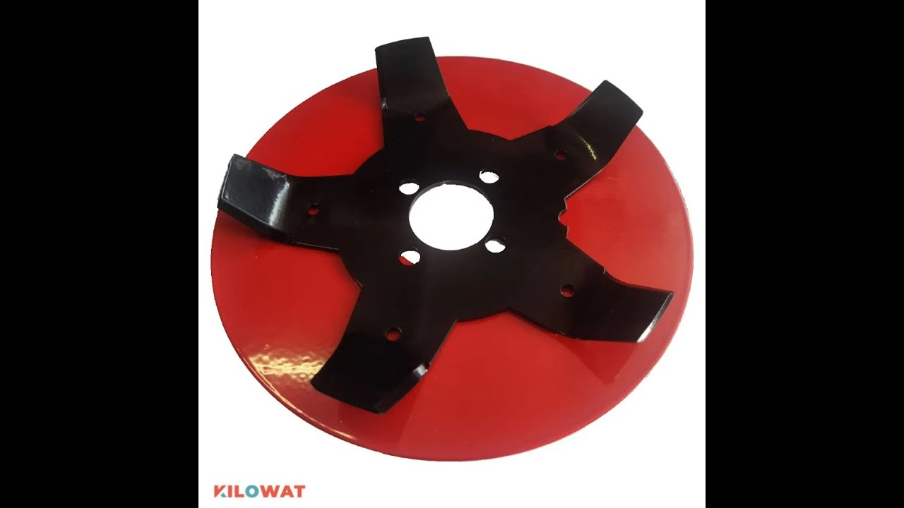 Установка насадки Разрыхлитель грунта от сорников 144мм на триммер и ...