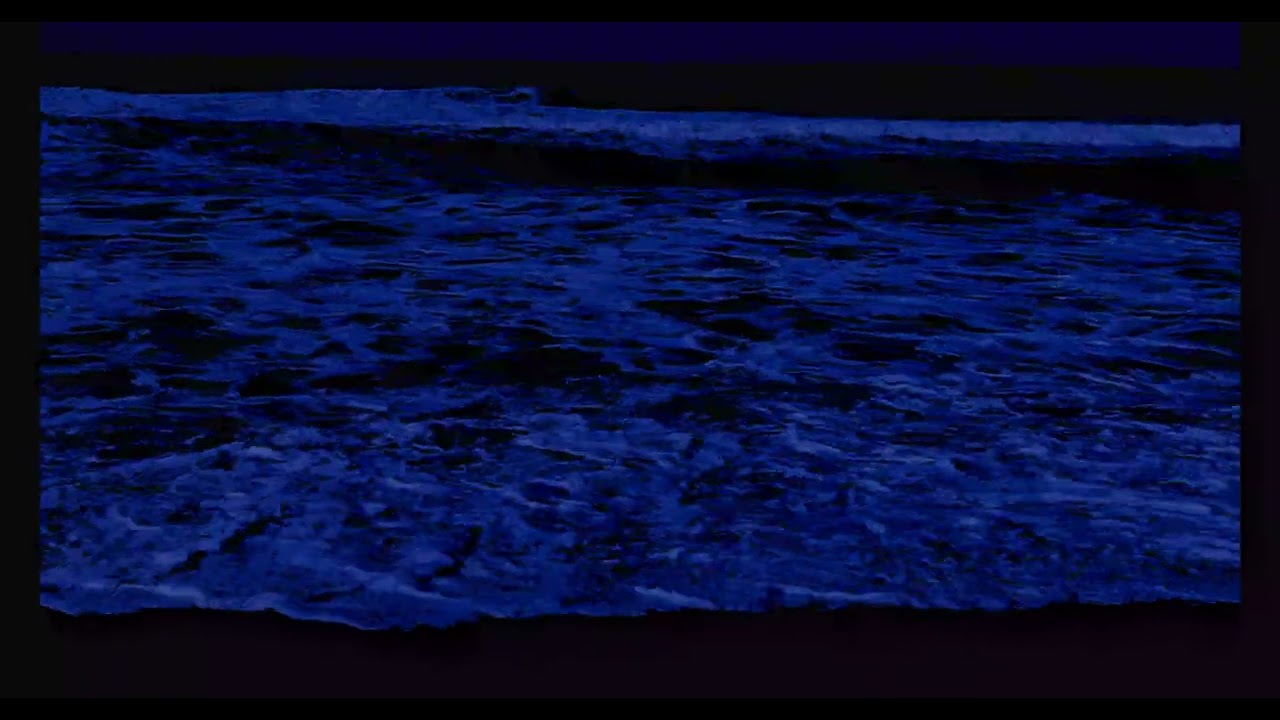 Tropical Storm at Sea - Heavy Waves and Distant Thunder for Sleep