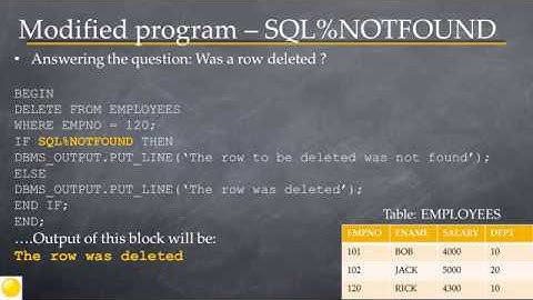 Oracle pl sql tutorial - Implicit Cursors #21
