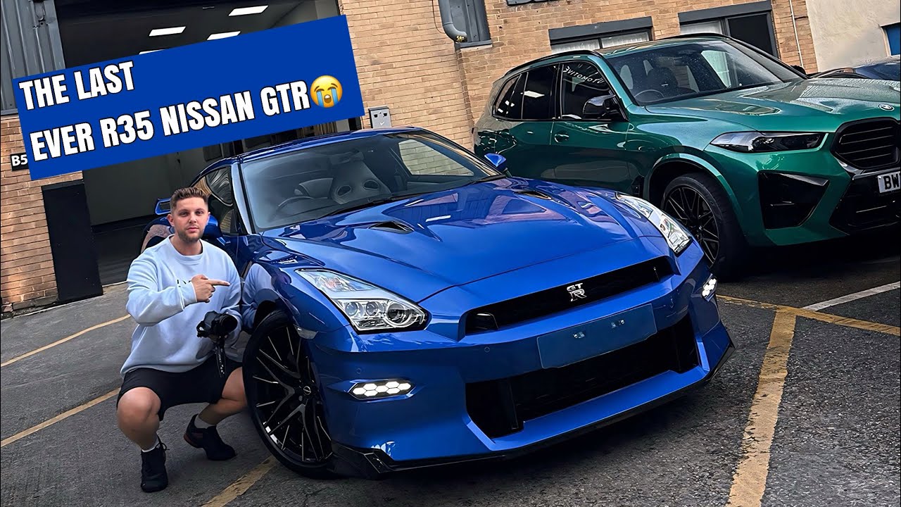 Из Японии в Великобританию!! Последний обновленный Nissan GTR R35!!