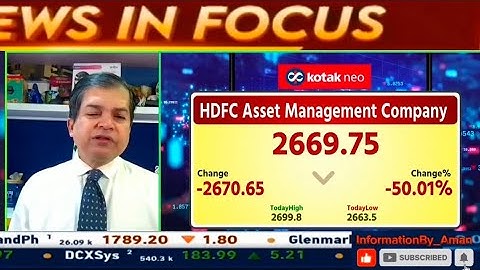 ⭐ HDFC AMC Share Analysis | Today News | 26 November 2025 | #HDFCAMC #StockMarket #investmenttips 