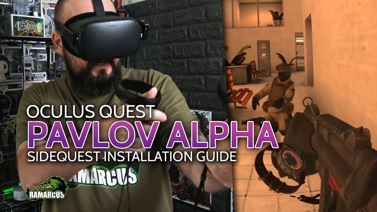 Oculus Quest // Play Pavlov VR now, install with SideQuest / Join  multiplayer livestream - YouTube