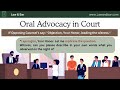 Master Legal English Course [ Part of the lesson ] - Oral Advocacy in Courts - How to talk in courts