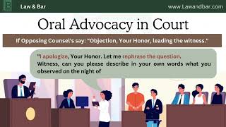 Master Legal English Course [ Part of the lesson ] - Oral Advocacy in Courts - How to talk in courts