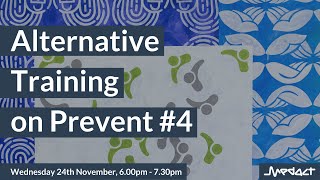 Alternative Training on Prevent in Healthcare 4 – Nov 24 2021